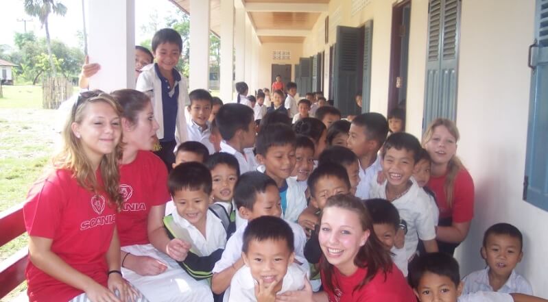 voluntariado en el extranjero para escuelas
